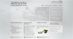Desktop Screenshot of funerariaenvalencia.es
